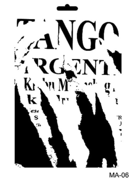 Kvalitets stencil i god kvalitet fra Cadence. A4 størrelse