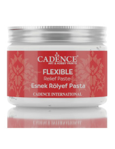 Cadence Flexible relief pasta Hvid