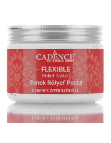 Cadence Flexible relief pasta Hvid