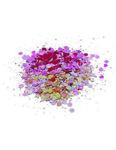 Sparkling Glitter er fine glimmerflager, der blandes i din støbning