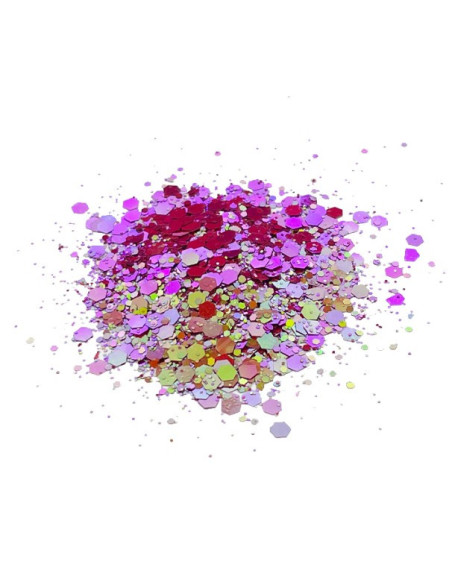 Sparkling Glitter er fine glimmerflager, der blandes i din støbning