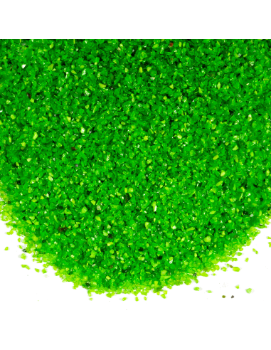 Jesmonite GlassRoxx Neongrøn 150 g