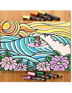 Posca marker i mange farver og størrelser. Gode priser 2