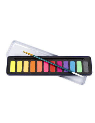 Smukke pastel akvarelfarver med høj pigmentering