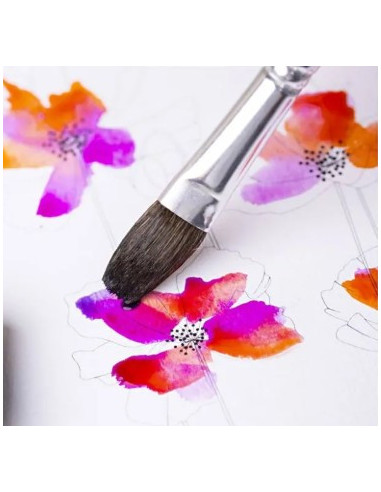 Smukke pastel akvarelfarver med høj pigmentering