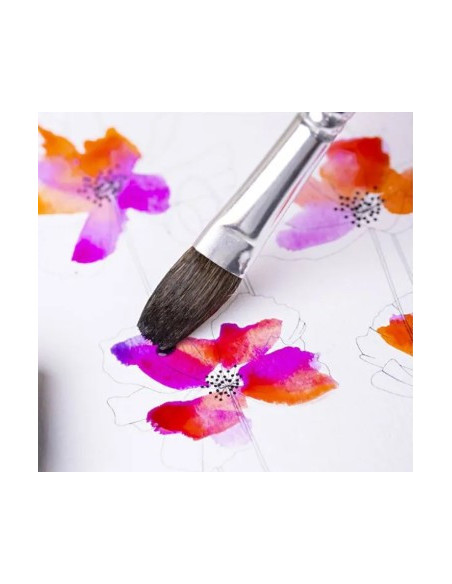 Smukke pastel akvarelfarver med høj pigmentering