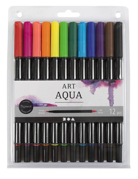 Gode pigmenterede akvareltusser til kreative projekter