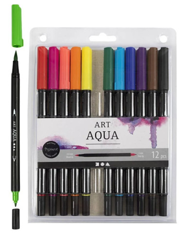 Gode pigmenterede akvareltusser til kreative projekter