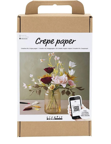 Crepeblomster Kit Buket 97089