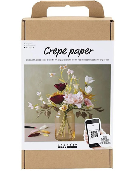 Crepeblomster Kit Buket 97089