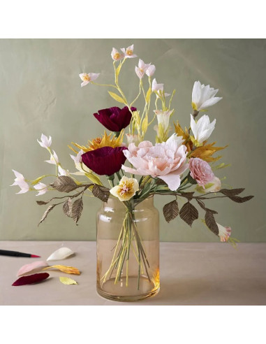 Crepeblomster Kit Buket 97089
