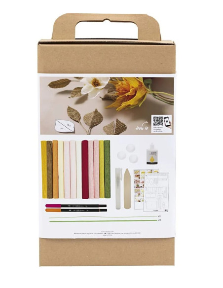 Crepeblomster Kit Buket 97089