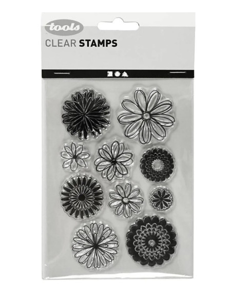 Brug de smukke blomster stempler i din jesmonite støbning