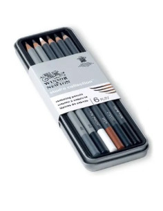 Winsor newton skitse blyanter i tin boks
