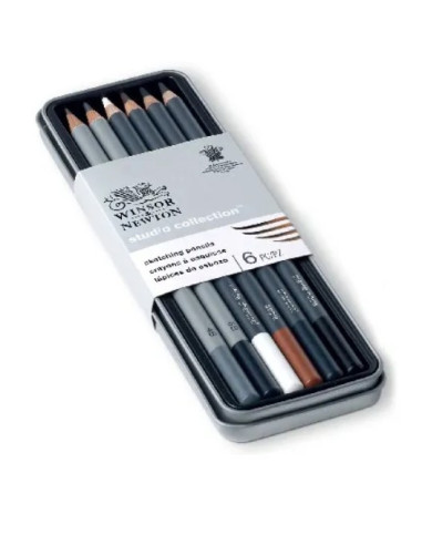 Winsor newton skitse blyanter i tin boks