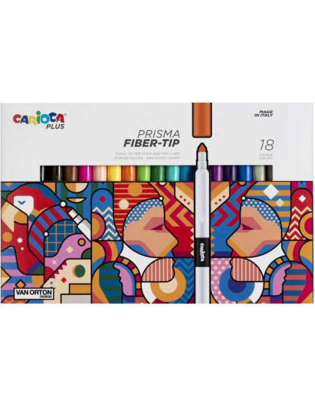 Fantastiske fiber tusser fra Carioca - god og holdbar kvalitet