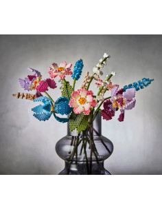Hama æske med perler og vejledning til perle buket 2