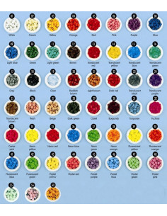 De originale Dansk produceret HAMA rørperler i alle farver 2