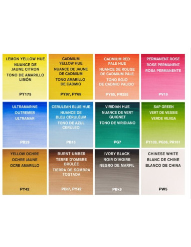 Winsor Newton Cotman watercolour pocket box plus 12 farver 0390373