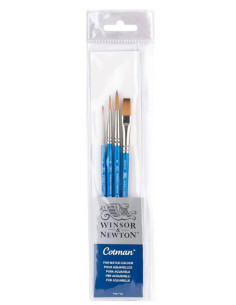 Kvalitets akvarel penselsæt fra cotman