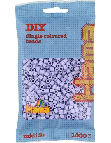 Hama midi perler Lys lavendel 1000 stk nr 106