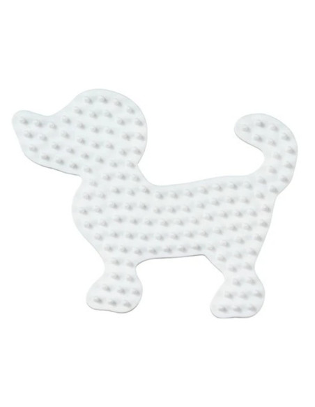lav søde hunde med Hama perler og perleplader