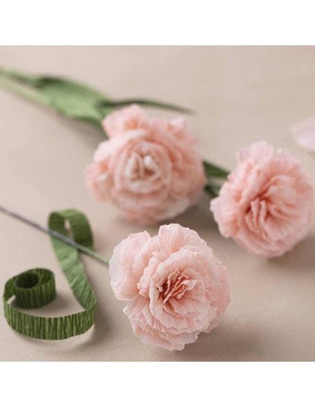 Lav dine egne smukke crepeblomster med dette mini kit.