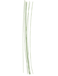 Blomstertråde med grønt papir til smukke crepeblomster