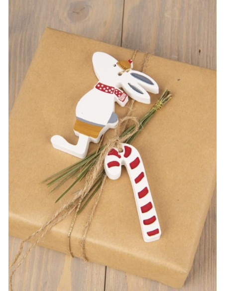 Lav skønne julefigurer til dekoration på pakker eller juletræet