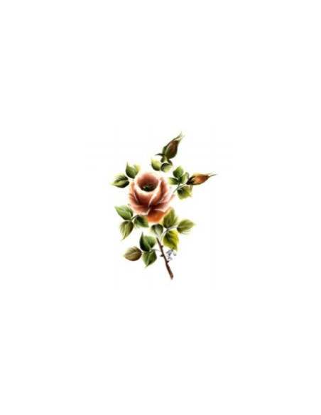 Transfer G10 Blomst 17x25 cm