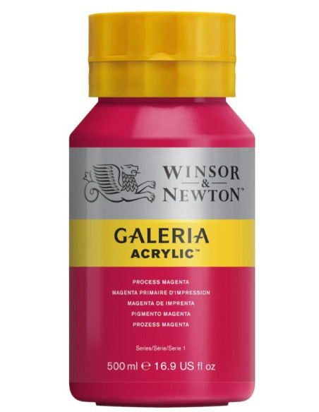 Process Magenta er en smuk akrylmaling fra Galeria