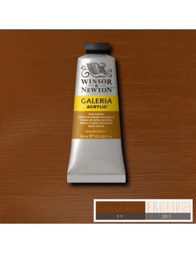 Galeria Akrylmaling – 120 ml & 500 ml i Raw sienna