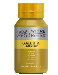 Yellow ochre flot farve i galeria serien fra Winsor og newton