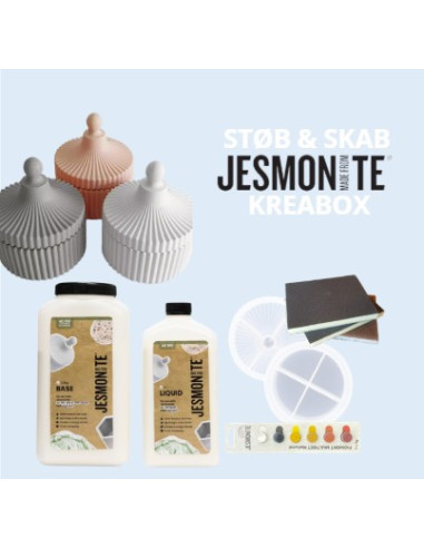 Jesmonite Startboks krukke 3500 g/N