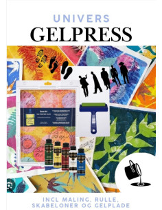 Gel press gelplade startkit