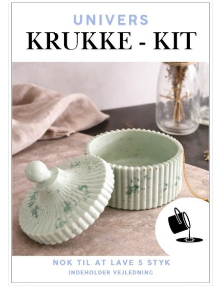 Kerakit til at støbe smukt interiør. Lav smukke krukker til indretning