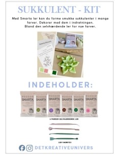 Med Smarta ler kan du forme smukke sukkulenter i mange udgaver 2