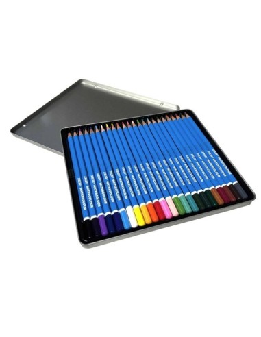 ZIELER Akvarelblyanter 24 stk Sæt med 24 akvarelblyanter i fin æske