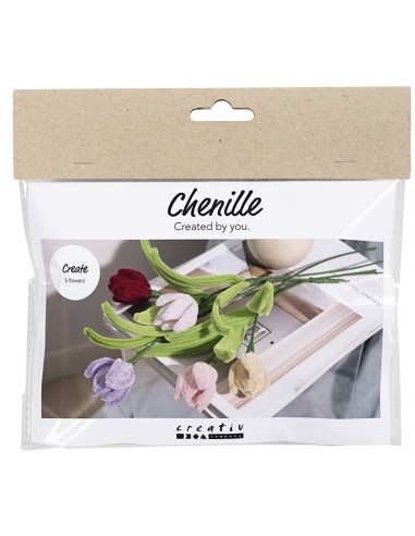 Creativity in a Box – Chenilleblomster  Lav de fineste chenilleblomste