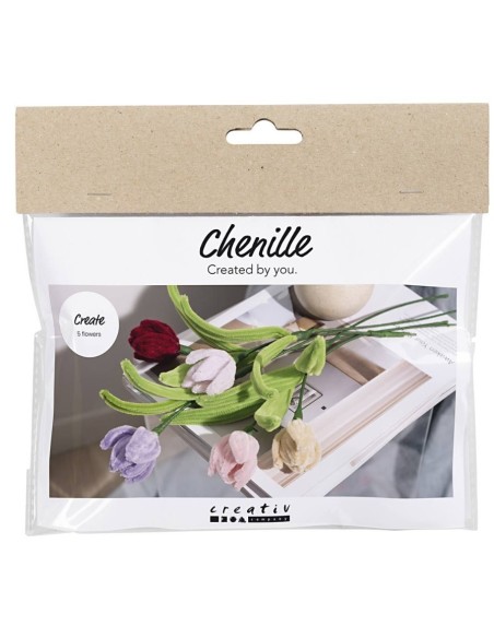 Creativity in a Box – Chenilleblomster  Lav de fineste chenilleblomste