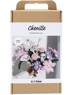 Creativity in a Box – Farverige chenilleblomster  Lav din egne 2