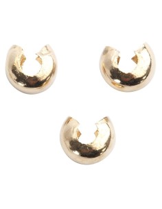 Knudeskjulere i metal  Små metalperler til at skjule knuder eller wire 2