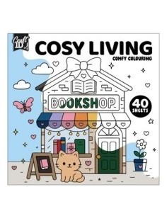 Kan farvelægges med farveblyanter, tusser eller Twinmarkers.