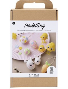Med dette kreative kit kan du nemt modellere dine egne smukke kyllinge 2