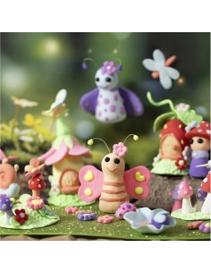 Med Creativity in a Box kan du og børnene skabe et magisk fe-univers