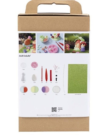 Med Creativity in a Box kan du og børnene skabe et magisk fe-univers