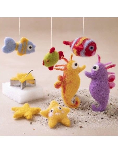 Med dette kit kan du nemt lave dine egne filtfigurer