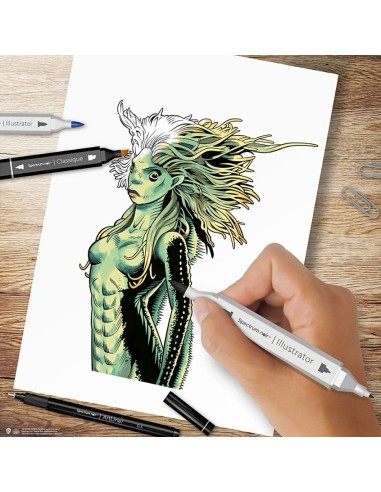 Dette illustrationskit er til dig, der vil lave din smukke tegninger