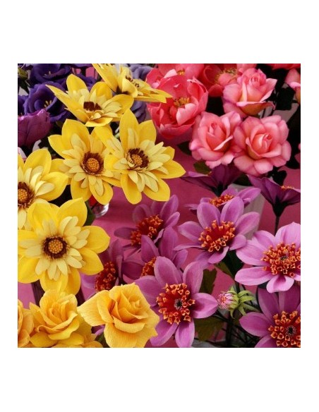 Smukt italiensk crepepapir i alverdens farver - hurtig levering