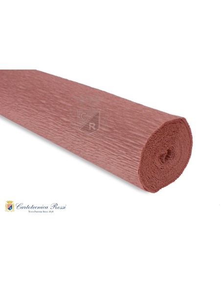 Cartotecnica Rossi Italiensk Crepepapir 180 g NR 613 BROWN - ANTIQUE PINK
